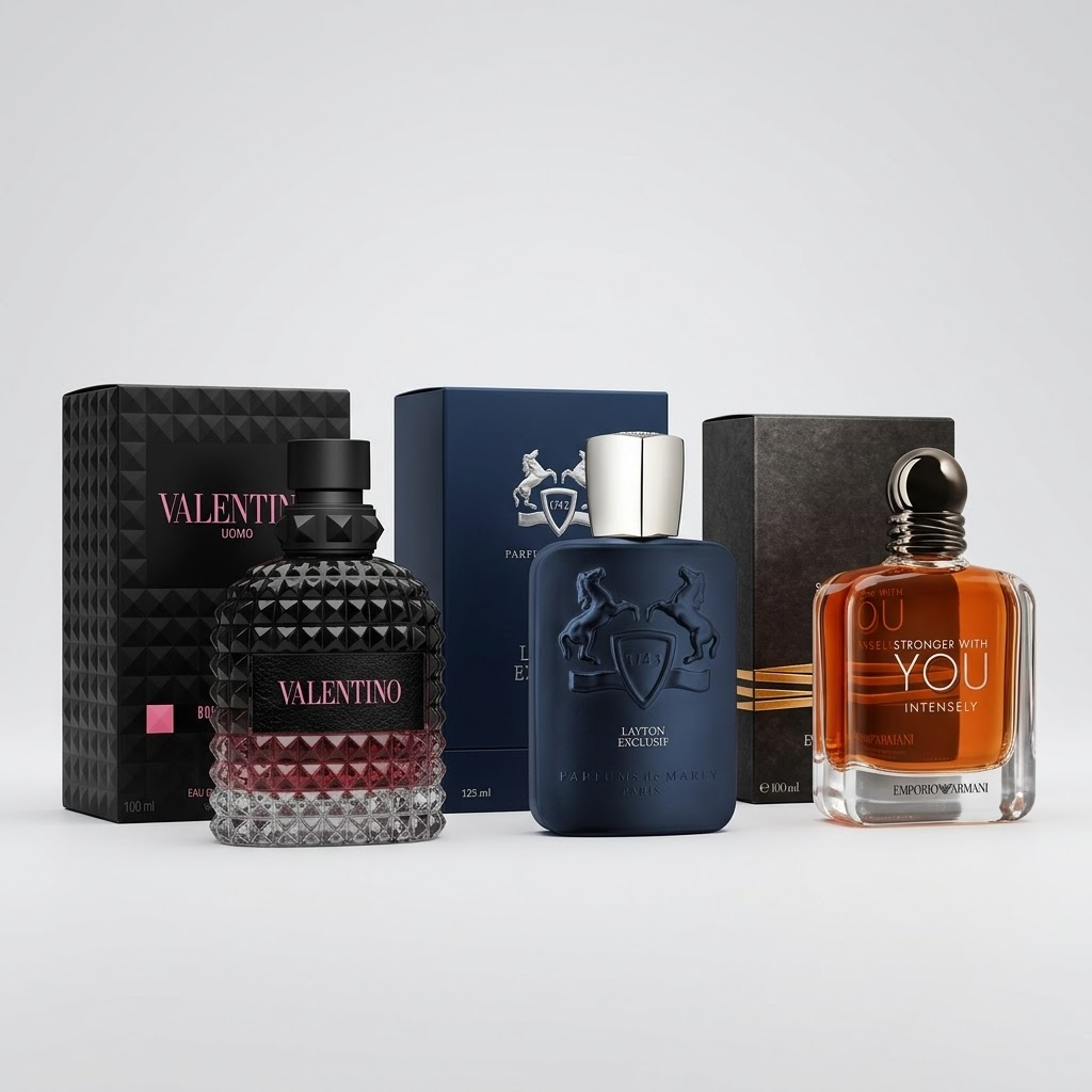 COMBO Layton + Valentino + Stronger With You Intensely 100ml