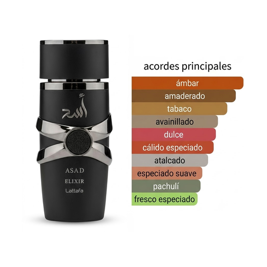 Asad Elixir 100ml + Perfumero 1.1