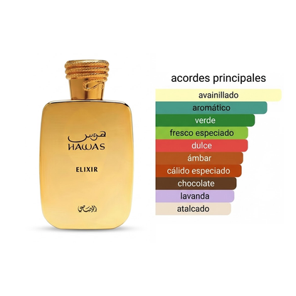 Rasasi Hawas Elixir 100ml + Perfumero 1.1