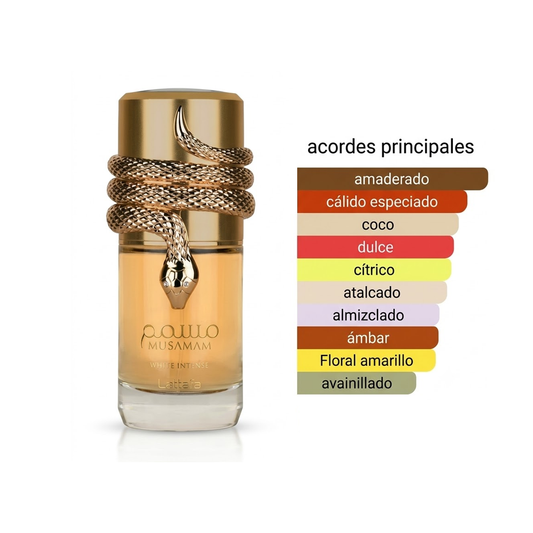 Musamam White Intense 100ml + Perfumero 1.1