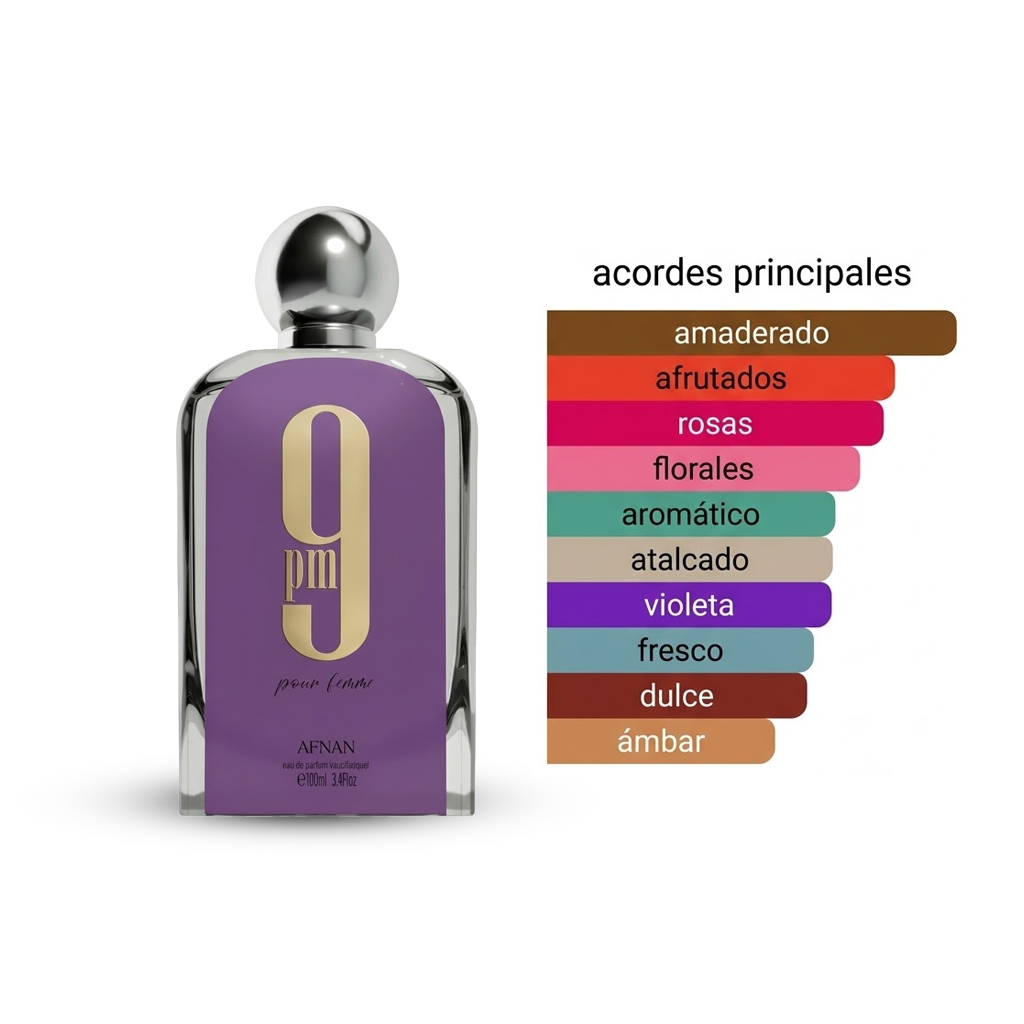 Afnan 9PM Pour Femme 100ml 1.1
