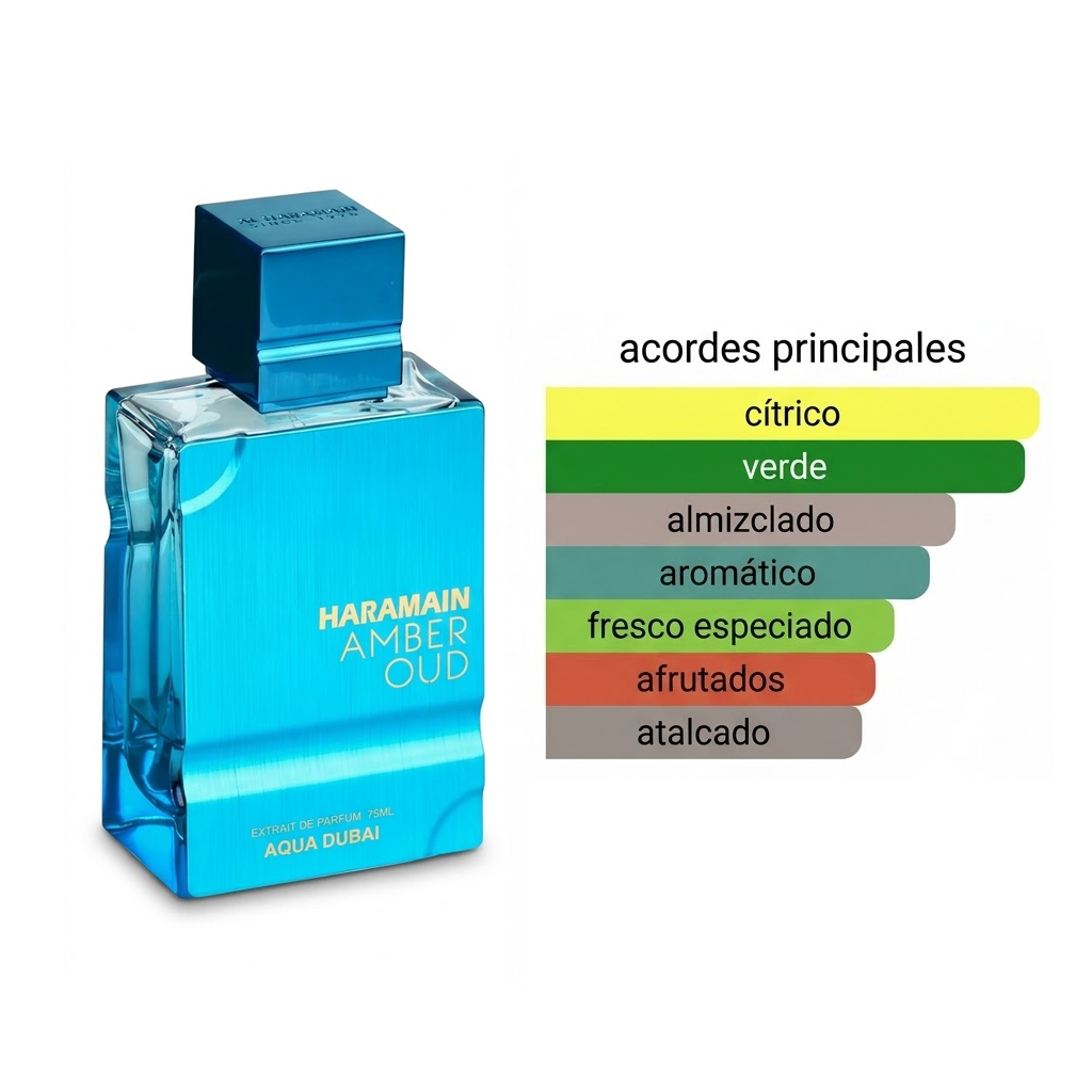Aqua Dubai Al Haramain 100ml + Perfumero 1.1