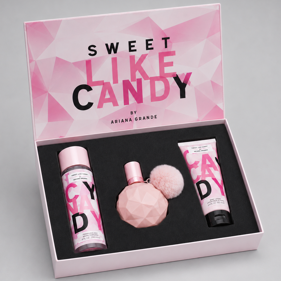 KIT Sweet Like Candy · Perfume + Crema + Splash