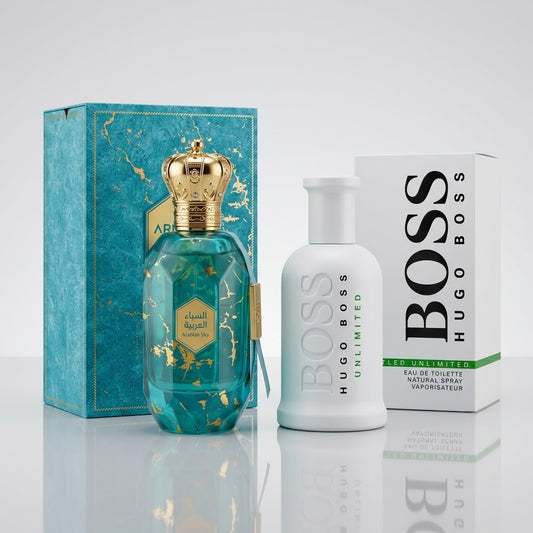 COMBO Hugo Boss Bottled Unlimited + Eter Arabian Sky 100ml