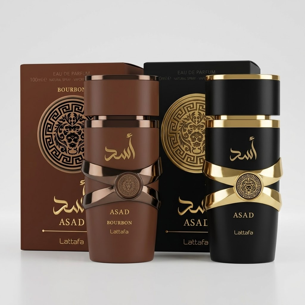 COMBO Lattafa Asad Bourbon + Lattafa Asad 100ml