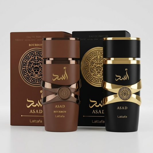 COMBO Lattafa Asad Bourbon + Lattafa Asad 100ml