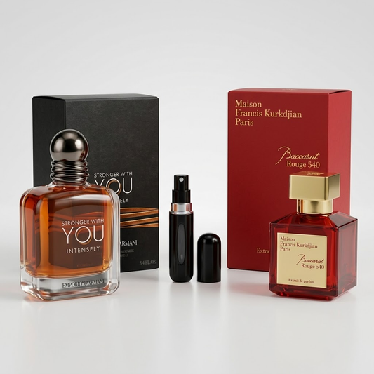 COMBO Stronger With You + Baccarat Rouge + Perfumero