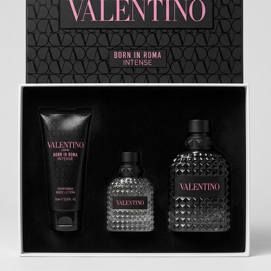 KIT Valentino Born in Roma · Perfume + Crema + Splash