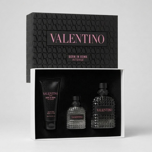 KIT Valentino Born in Roma · Perfume + Crema + Splash