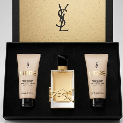 KIT YSL Libre · Perfume + Body wash + Body lotion
