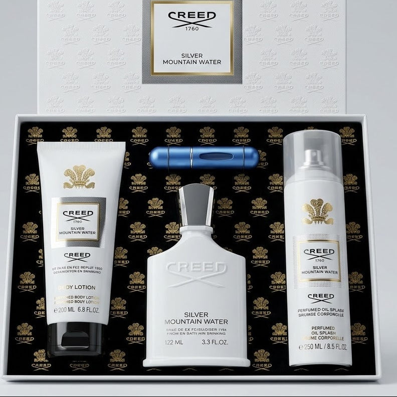 Creed Silver Mountain Water · Perfume + Splash + Crema