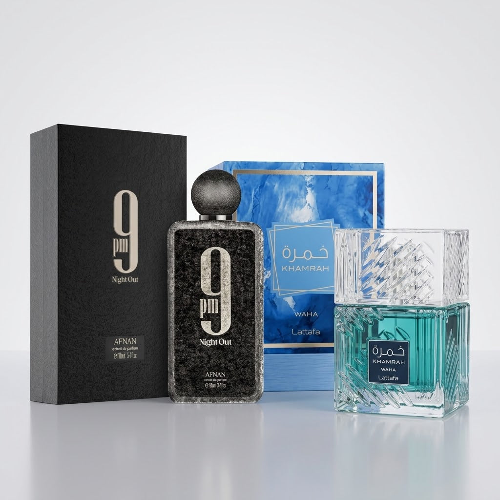 Combo Khamrah Waha + 9PM Night Out 100ml