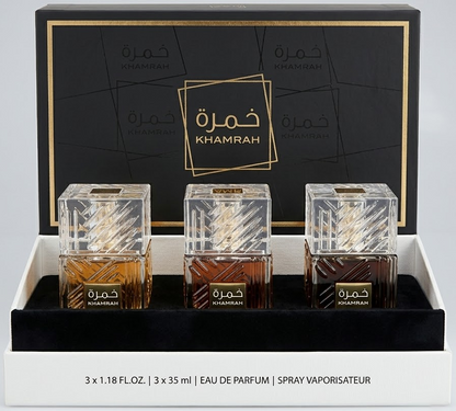 KIT Khamrah · Khamrah, Qahwa y Dukhan · 3 Perfumes x 30ml