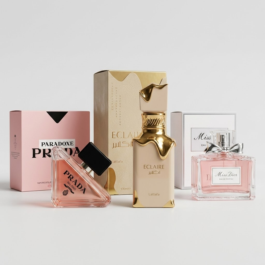COMBO Prada Paradoxe + Eclaire + Miss Dior 100ml