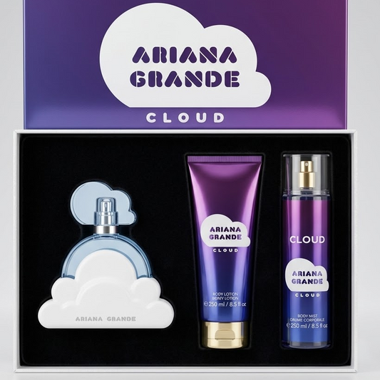 KIT Ariana Grande Cloud 100ml · Perfume + Crema + Splash
