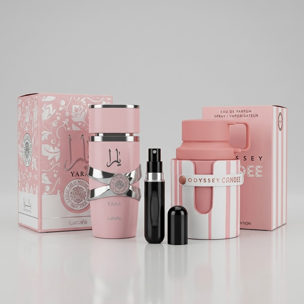 COMBO Candee 100ml + Yara 100ml + Perfumero