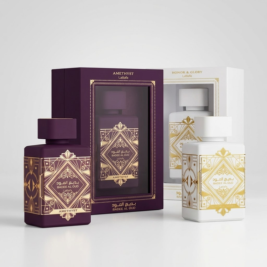COMBO Bade'e Al Oud Amethyst 100ml + Honor & Glory 100ml