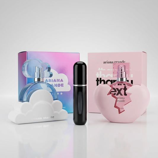 COMBO Ariana Grande Cloud + Thank U, next 100ml + Perfumero