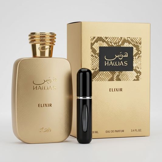 Rasasi Hawas Elixir 100ml + Perfumero 1.1