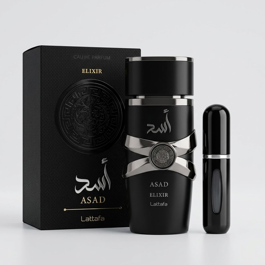 Asad Elixir 100ml + Perfumero 1.1
