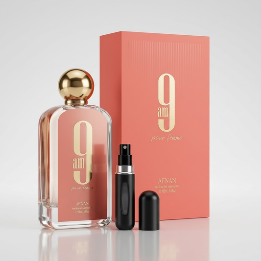 9AM Pour Femme 100ml + Perfumero 1.1