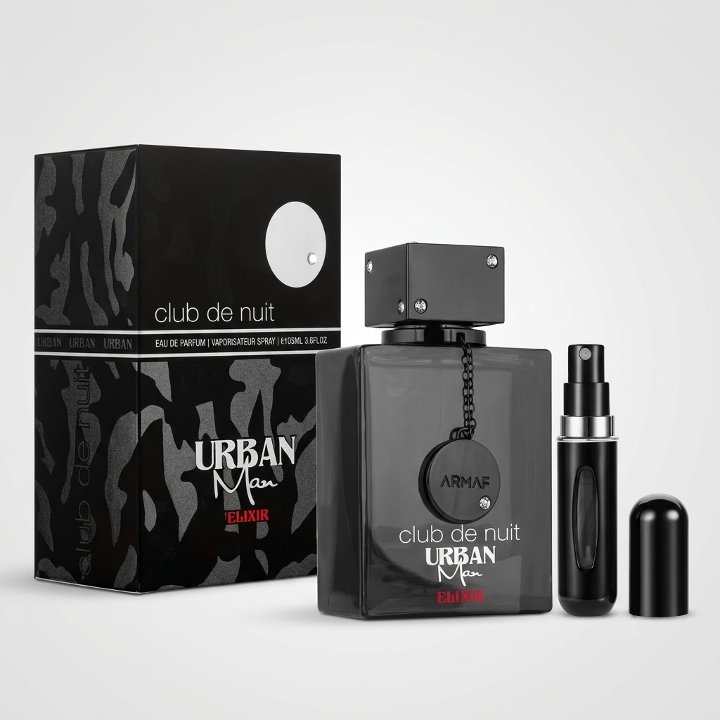 Club de Nuit Urban Man Elixir 105ml + Perfumero 1.1