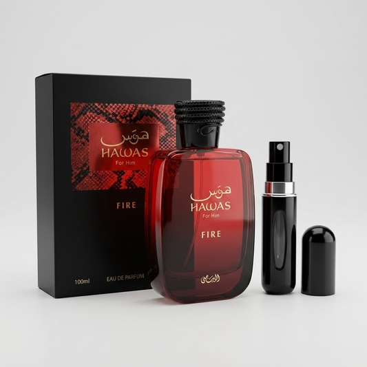 Hawas Fire 100ml + Perfumero 1.1