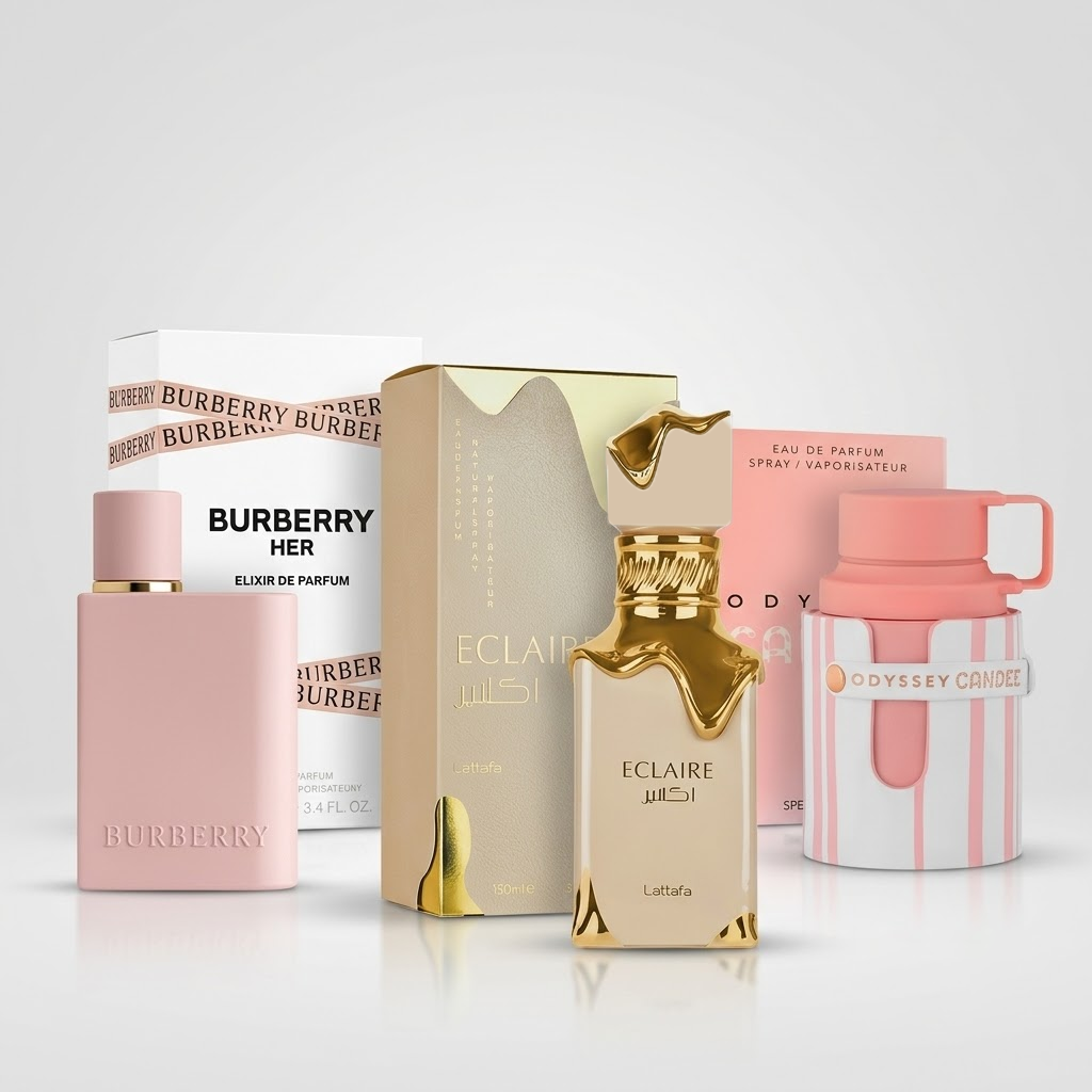 COMBO Burberry Her + Eclaire + Odyssey Candee 100ml