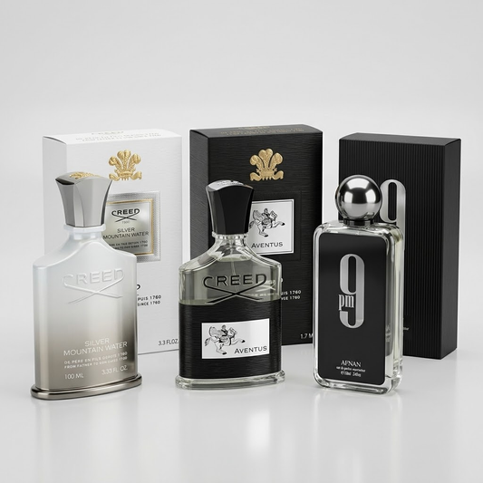 COMBO Creed Silver Mountain Water + Aventus + 9PM · 100ml c/u